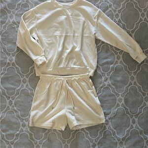 Buffalo David Bitton Cream Pajama Set